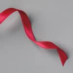 Real Red Double Stitched Ribbon #151155 $7.50