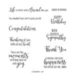 Peaceful Moments Stamp Set #151595 $21.00