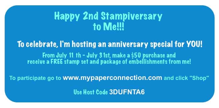 Happy Stampiversary to Me