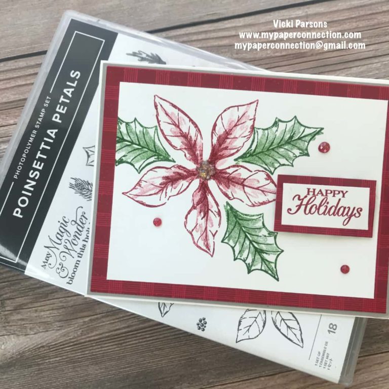 Poinsettia Place Simple Stamping