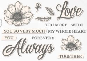 Always and forever Stamp Set
