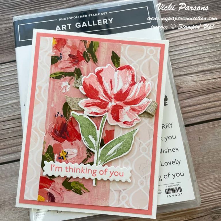 Fine Arts Flirty Flamingo Card-1