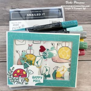 Snailed It Shaker Card