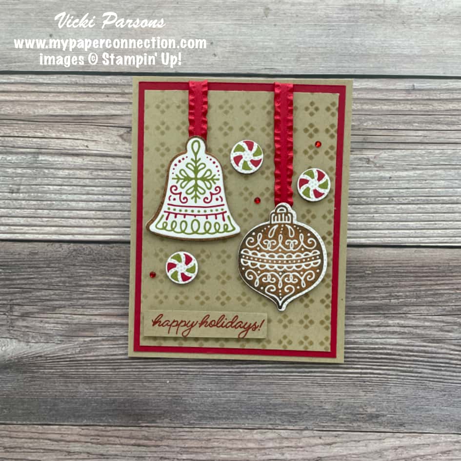 Frosted Gingerbread Card
