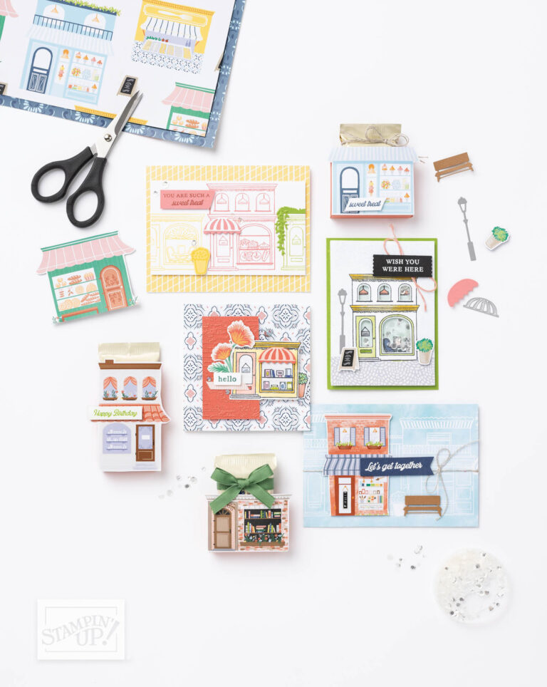 Les Shoppes Stamp Set-2
